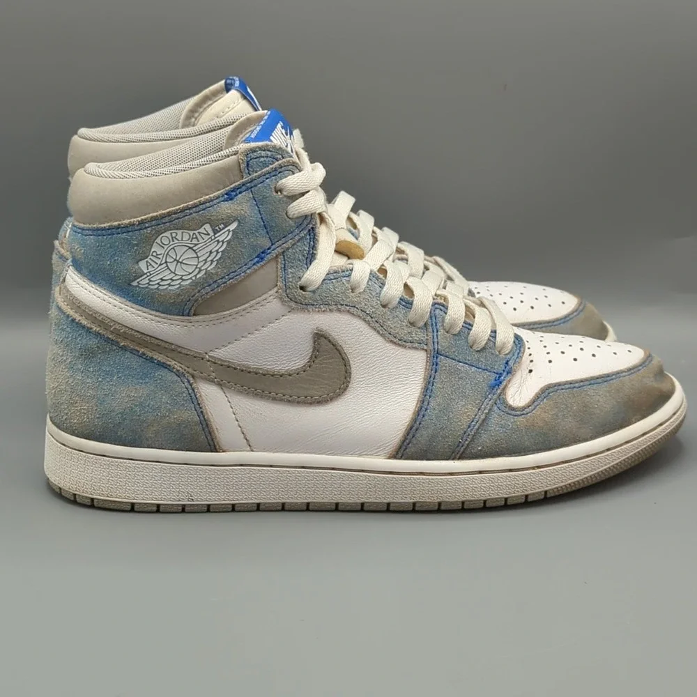 NIKE Jordan 1 Retro OG High Hyper Royal Mens Shoes Size US 9.5 555088-402